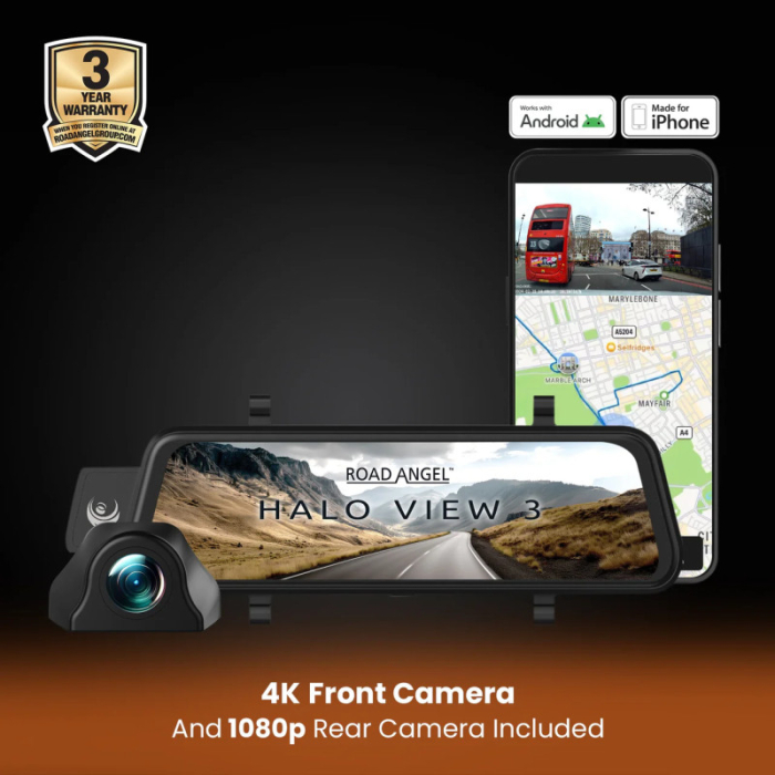 DVR Cameră auto Halo View 3 4K [6]