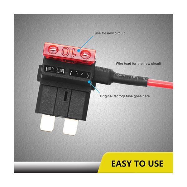 FT1 Suport de siguranta Recoil cu sigurante ATO ATC de 10A si 20A  [2]