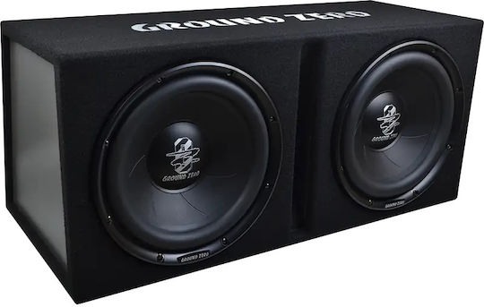 GZIB 2.30BR-ACT SUBWOOFER ACTIV GROUND ZERO IN INCINTA DUBLA DE 12″ (2x30cm), 400W [2]