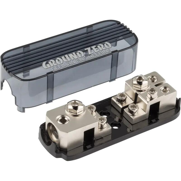 GZFH 1.50/2.20 Suport de siguranțe Ground Zero ANL/Mini-ANL și distribuitor alimentare [2]