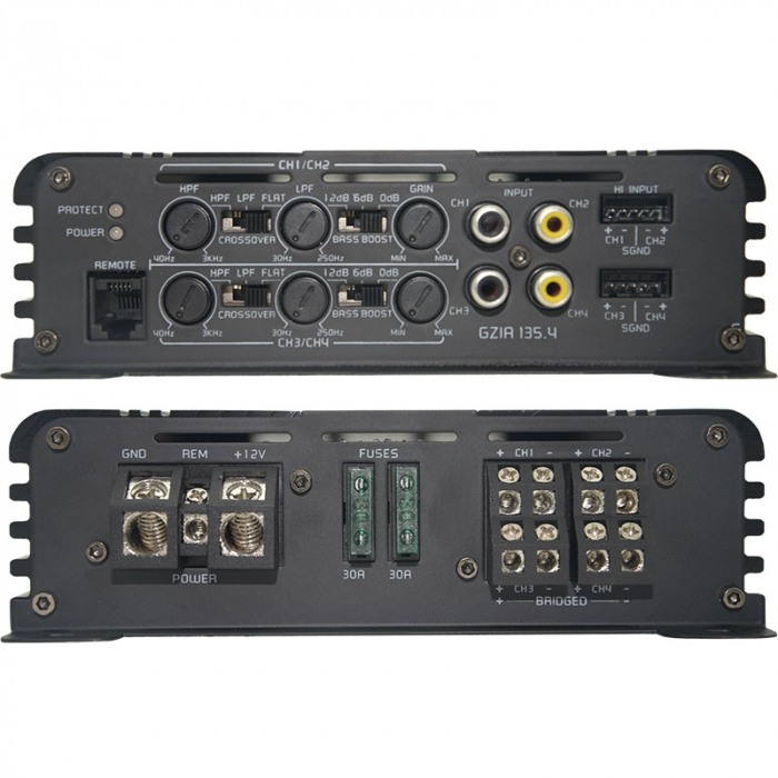 GZIA 135.4 AMPLIFICATOR GROUND ZERO PE 4 CANALE, 640W [2]
