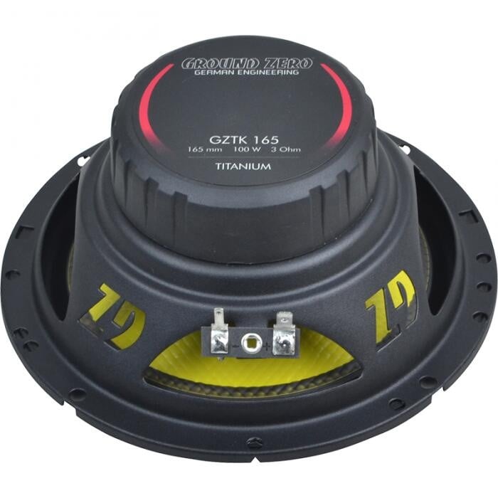 GZTC 165.2X DIFUZOARE COMPONENTE TITANIUM GROUND ZERO DE 16,5CM, 100W RMS [3]