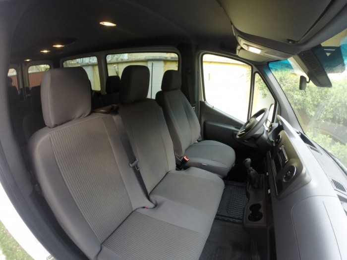 Huse scaune auto dedicate pentru Mercedes Sprinter 3 locuri dupa 2018 [2]
