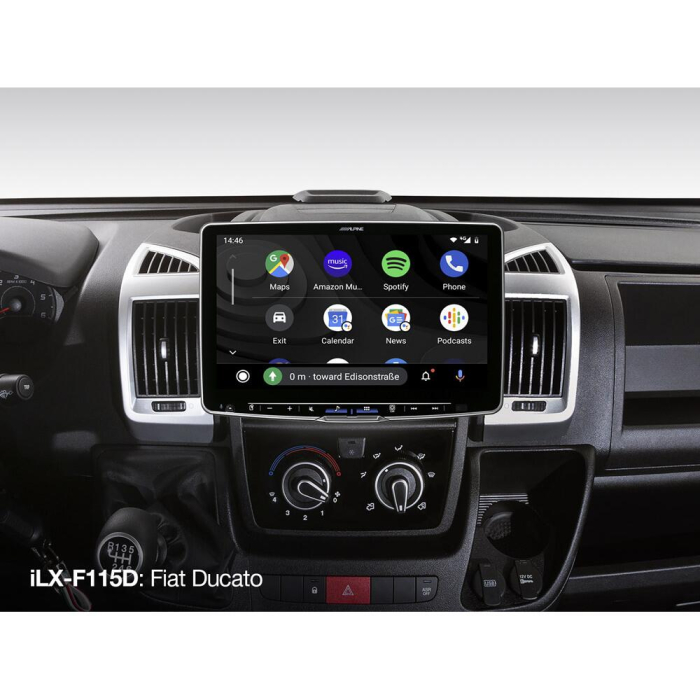 ILX-F115D SISTEM MULTIMEDIA ALPINE DE 11″, COMPATIBIL APPLE CARPLAY SI ANDROID AUTO [2]