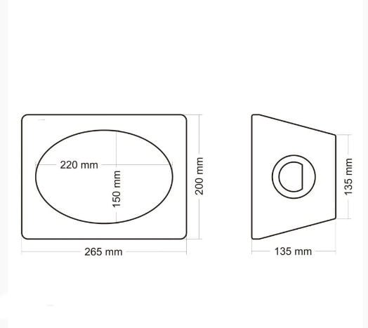 Incinta difuzoare ovale 6x9 set 2 bucati [2]