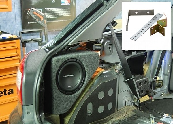 Incinta subwoofer Audi A3 1996->2003 pentru difuzor 200mm stanga [2]