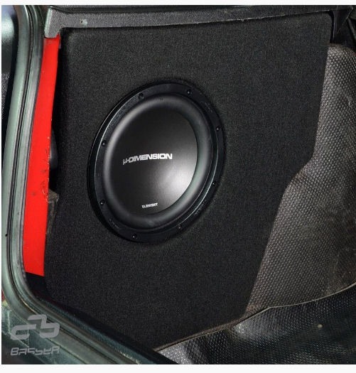 Incinta subwoofer VW Golf III  pentru difuzor 200mm pe stanga [5]