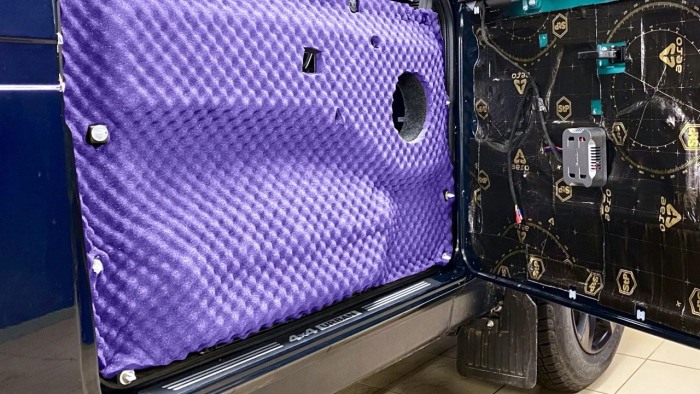 Insonorizant auto Premium STP Biplast Wave 15mm mini, 375x500mm, foaie [4]