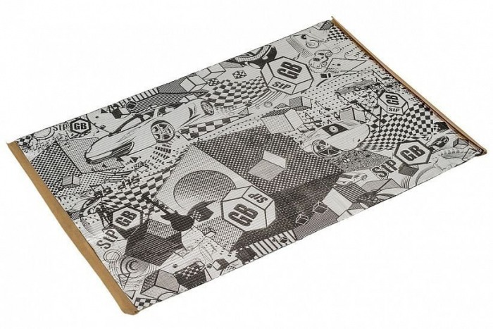 Insonorizant auto STP GB 1.5mm, 750x470mm, Foaie [2]