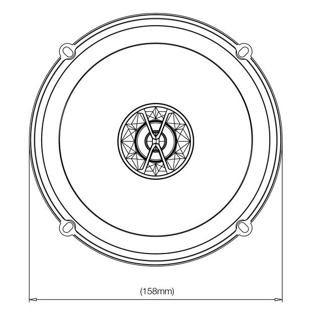 CLUB 6520 DIFUZOARE COAXIALE JBL DE 16.5CM, 50W RMS [3]