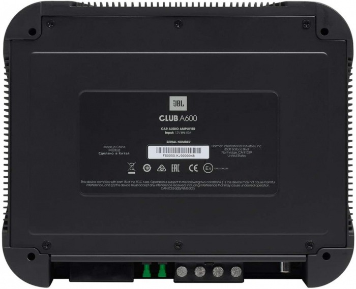 CLUB A600 AMPLIFICATOR MONO JBL, 600W RMS [3]