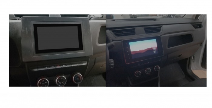 Kit fixare radio 2DIN + 2 rame Renault Express dupa 2021 [2]