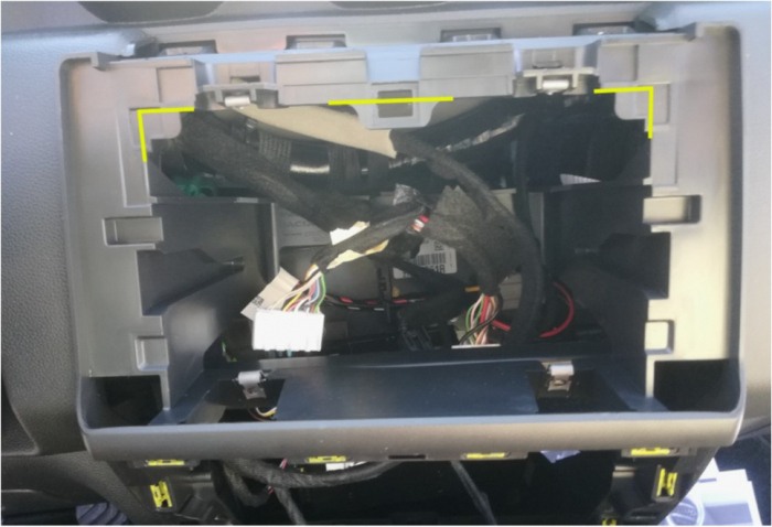 Kit fixare radio 2DIN negru cu 2 rame Dacia Duster 2022- [6]