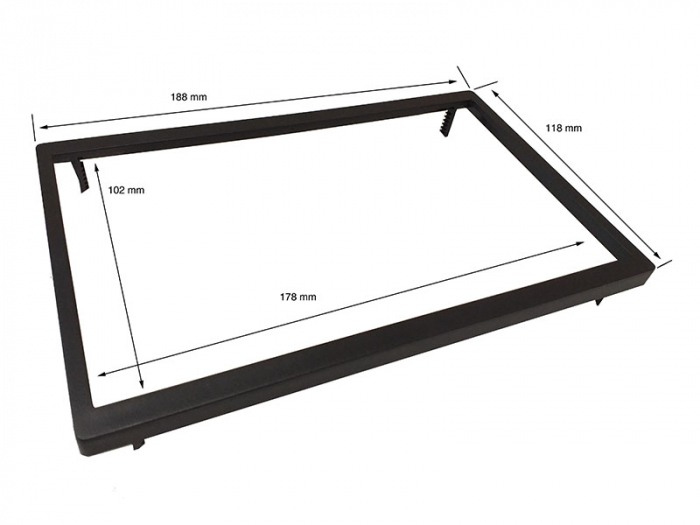 Kit rama fixare radio 2DIN Audi A3 mp5, android 7 inchi  [2]