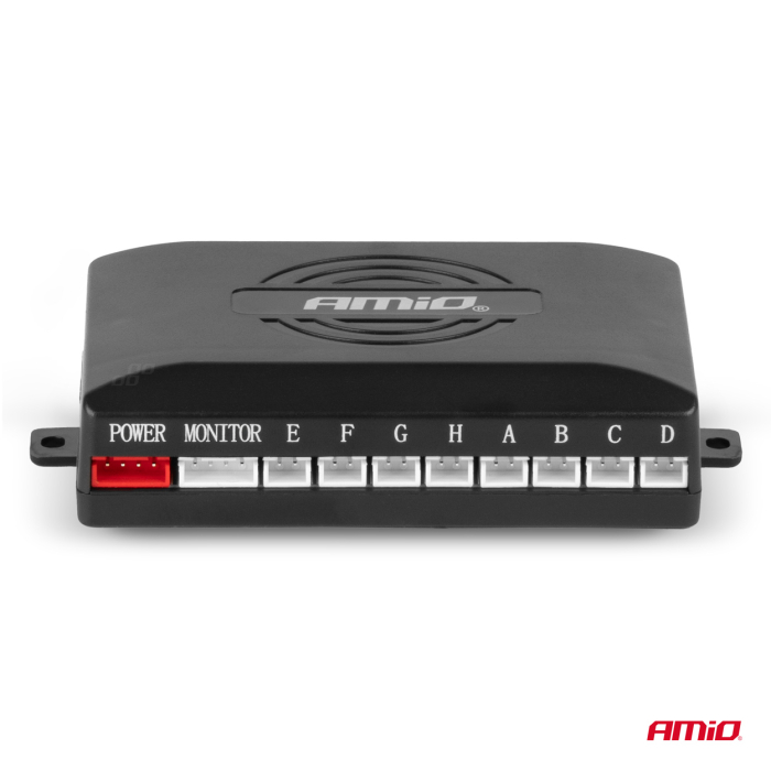 Kit senzori parcare marșarier cu buzzer, 8 senzori, negru, AMIO-01575 [3]
