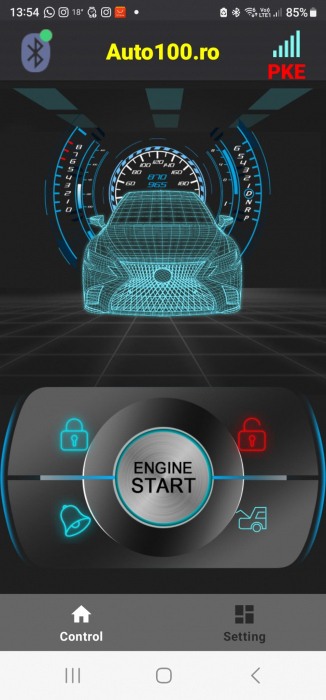 Modul Închidere Centralizată cu Bluetooth E240BT și 2 Telecomenzi - Control Avansat Fără Cheie [2]