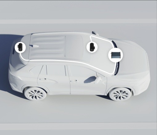 NEOLINE Pulse Cameră de bord cu două canale, 4G LTE și urmărire a locației GPS [4]