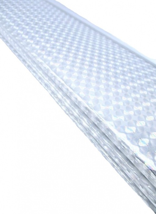 Parasolar parbriz pliant Metalic Efect Holografic 75X145cm [2]