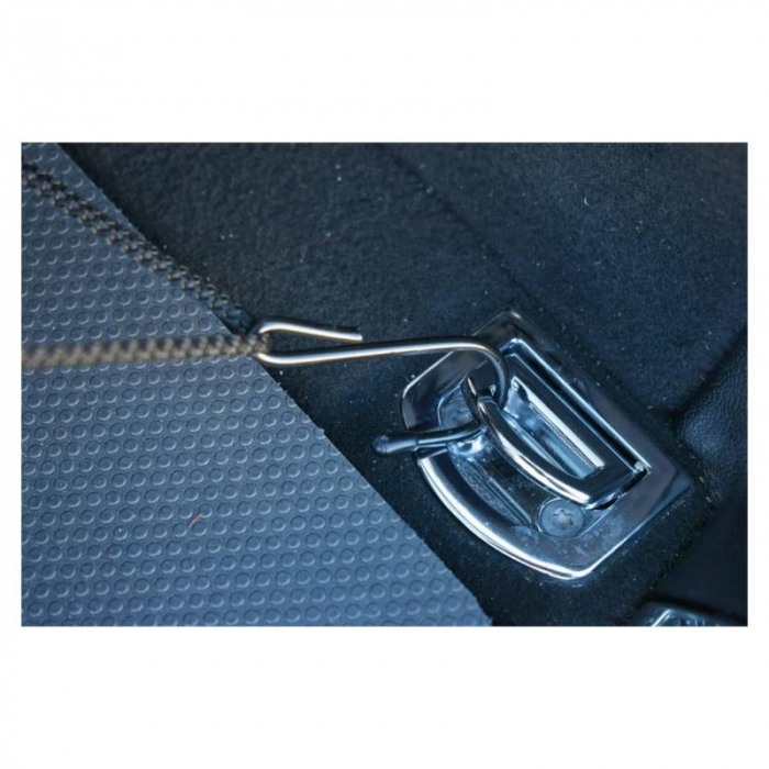 Plasa elastica pentru bagaje, 95x95 cm cu 12 carlige, Petex Germania [3]