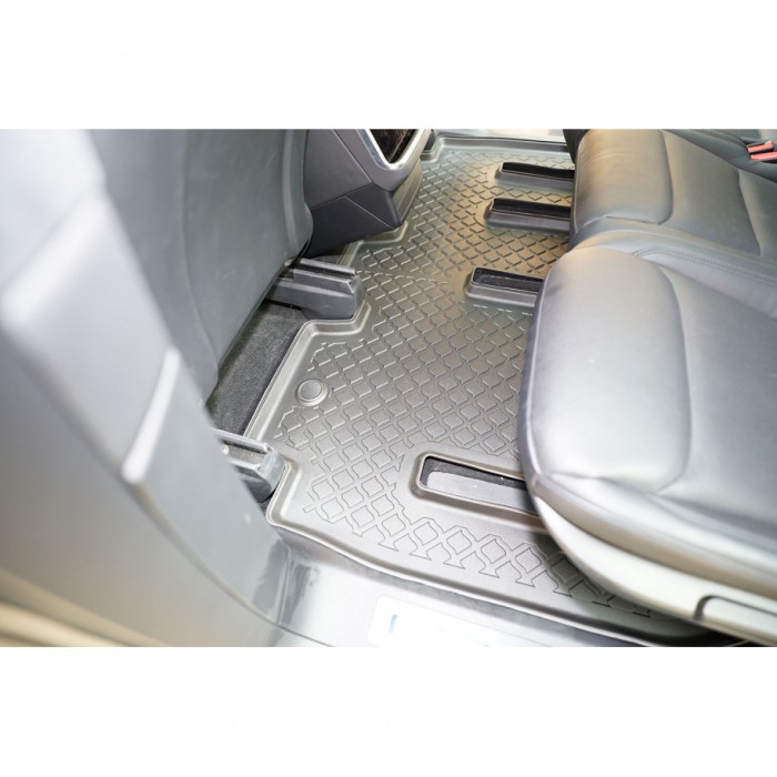 Presuri stil tavita plasticate Tesla Model X Facelift 01.2021-prezent, randurile 2-3 la masini cu 5/7 locuri, Aristar [2]