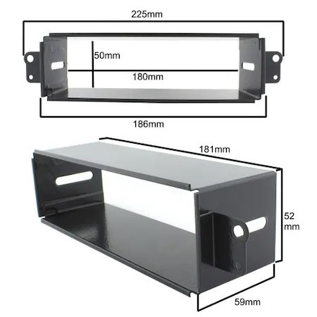 40.097 RAMA METALICA 1DIN DAEWOO MATIZ/NUBIRA/LEGANZA/LANOS, 2003< [3]