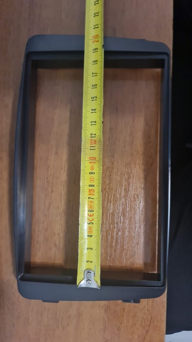 Rama radio 2DIN Mercedes Clasa C / CLK / Vito / Viano negru, 281190-05 [3]