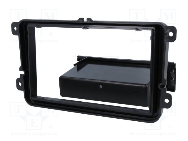 Rama radio adaptor 2DIN cu buzunar  Seat, Skoda, VW 281320-10 [2]