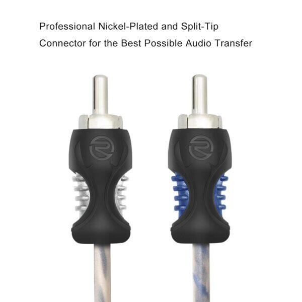 RCI217 cablu RCA Recoil de 5.5m, 2 canale  [2]