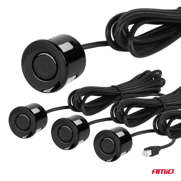 Senzori de parcare cu LED negru 3D AMIO-03185 [4]