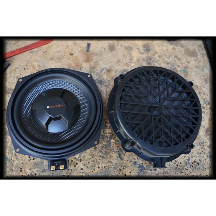 Set 2 inele distantier MDF boxe 20cm Porsche [3]