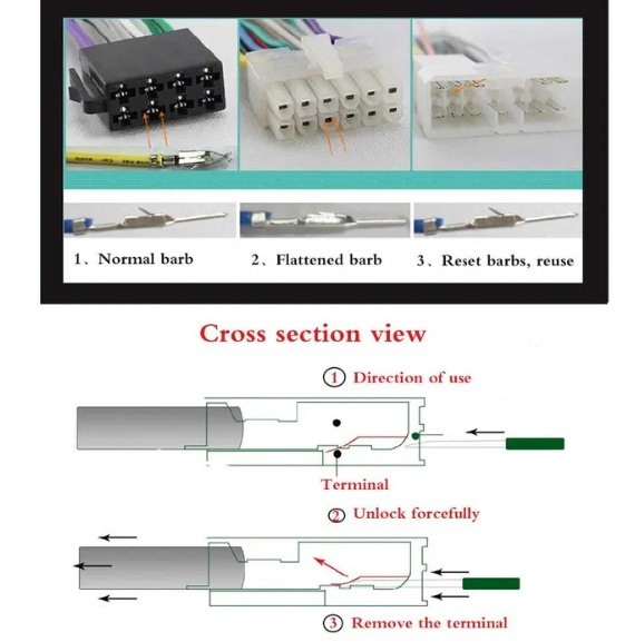 Set 41 piese chei demontare pini mufa audio [8]