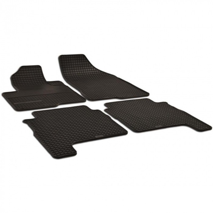 Set covorase cauciuc negru Hyundai Santa Fe II [3]