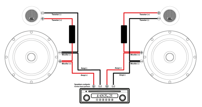 Set difuzoare componente 165mm MTX TX265S RMS 65W [7]