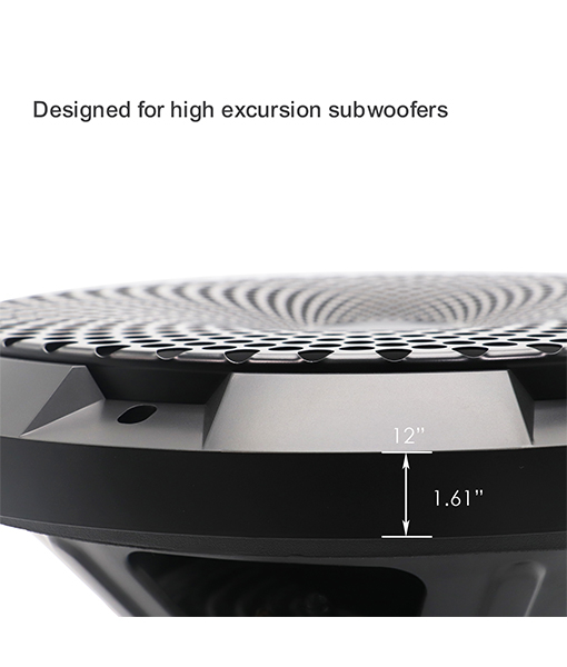 SG12 Grila de 12" (30cm) Recoil din otel pentru subwoofere [3]
