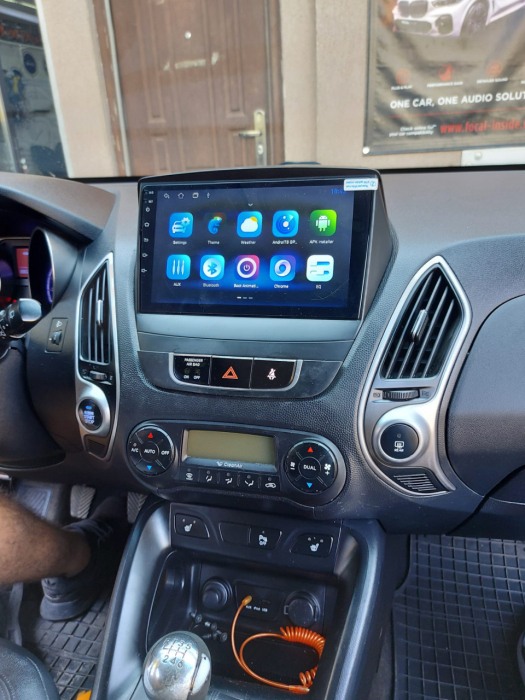 Sistem android auto cu navigatie 9" Hyundai IX35 [2]