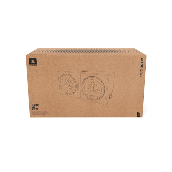 STAGE 1200D SUBWOOFER JBL IN INCINTA DUBLA DE 12″ (2x30cm), 1000W [2]