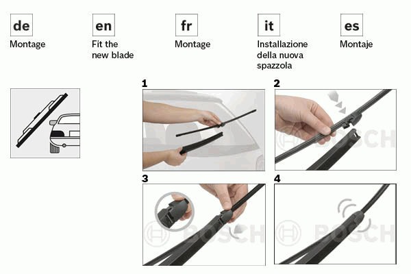 Stergator auto Bosch 16" [3]