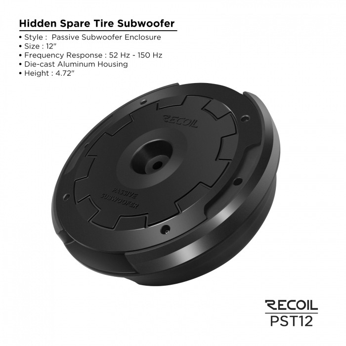 PST12 SUBWOOFER PASIV RECOIL DE 12", 350W RMS [2]