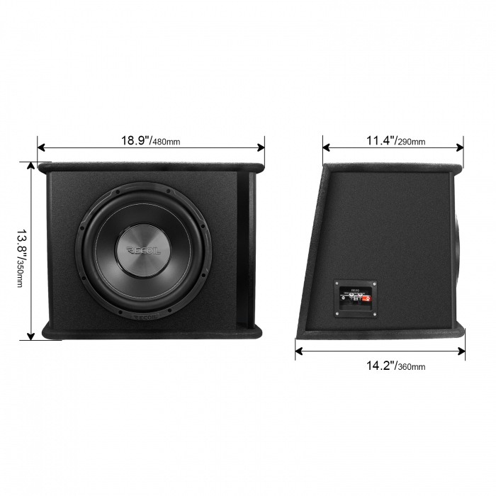RS 10 SUBWOOFER RECOIL DE 25CM (10″), 600W [5]