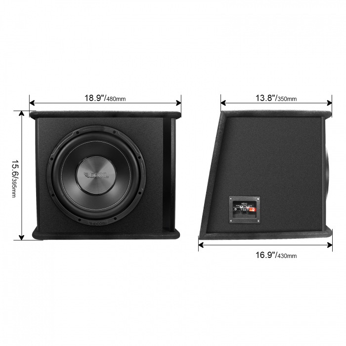 RS 12 SUBWOOFER RECOIL DE 30CM (12″), 1000W [2]