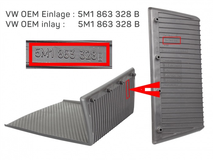 Suport incarcare wireless VW Tiguan I / Golf Plus 5W 241320-53-1 [4]