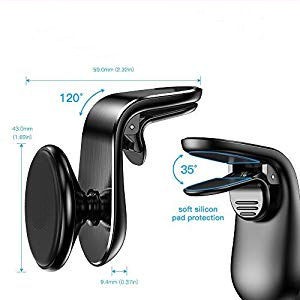 Suport telefon magnetic grila L reglabil ACC-23-5 [2]