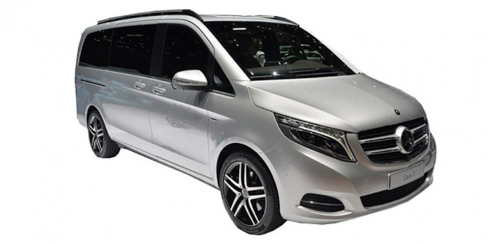 Tava portbagaj dedicata Mercedes-Benz V-Class W447 Long - in spatele randului 3 [2]