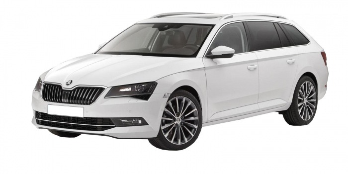 Tava portbagaj dedicata Skoda Superb III Combi Premium (low) [5]