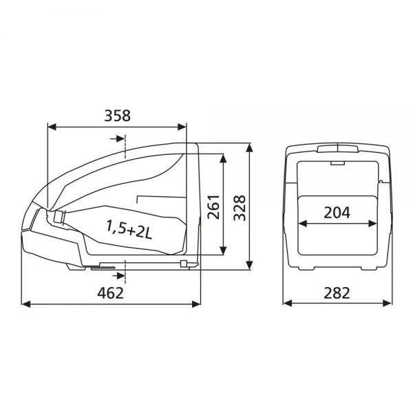 TB 15 BordBar Cotiera termoelectrica Dometic la 12V, 15 litri [2]