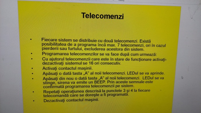Telecomenzi alarma Meta System HPA [4]