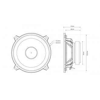  TR50S Difuzoare 13.3cm 2-Way Component System MTX	 [2]