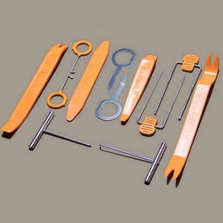 Trusa chei demontare interior auto, radio auto 12 piese [3]