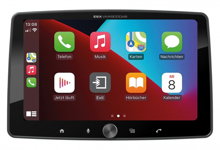 Unitate multimedia ESX VMX900DAB 2 DIN 9" cu Apple CarPlay si Android Auto wireless [3]