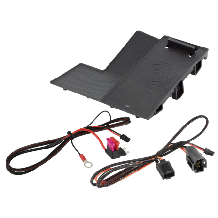 Conectica auto/Incarcatoare wireless - 241320-66-1 Buzunar INBAY® de VW Golf VII RHD 10W